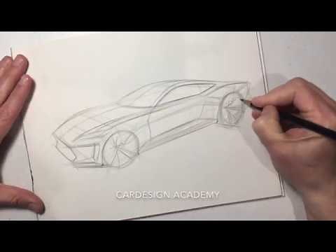 Car Design 101- Sketching a Sports Coupe