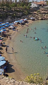 M.M.A.D. Beach Kapparis is one of the best places in Cyprus to go for a swim. Clean, blue water, lifeguard all year round, beautiful scenery. #cyprus #bestbeach | Cyprus life