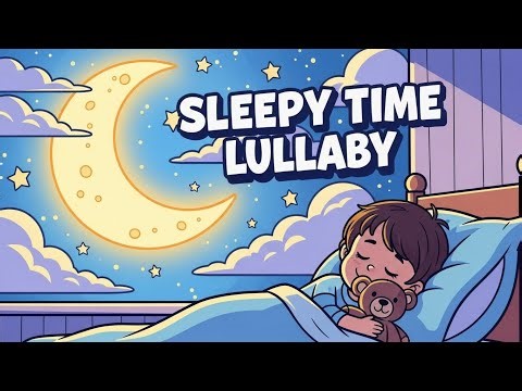 🎵 Sleepy Time Lullaby 🌙 | Calm Bedtime Song for Kids & Babies | Happy Tale & Tune
