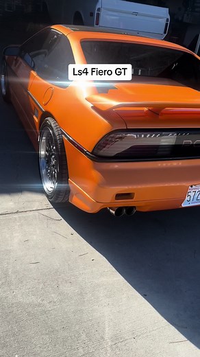 1986 Fiero GT LS4 4T65HD Swap | Ferrari Pontiac Corvette