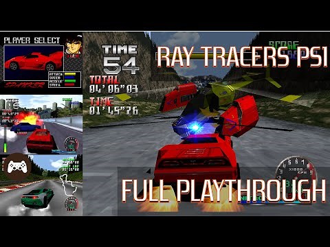 Ray Tracers PS1 Full Campaign Playthrough - Ray Tracers PS1 LONGPLAY - Ray Tracers Playthrough
