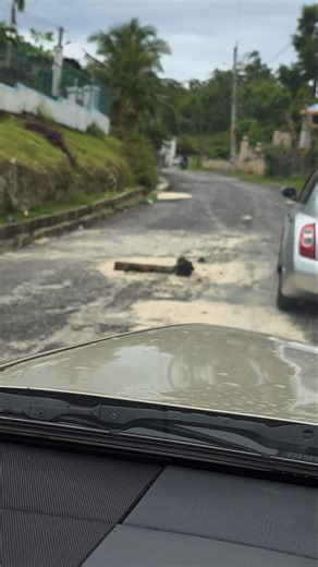 I Can't Drive 55 | How They Fix Potholes in Jamaica | #travel #shorts