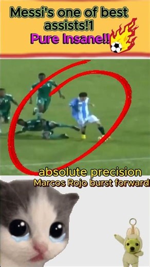 Messi's one of best assists!1 Pure Insane!!