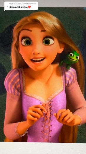 Disney Princess Rapunzel Glow Up Drawing Process