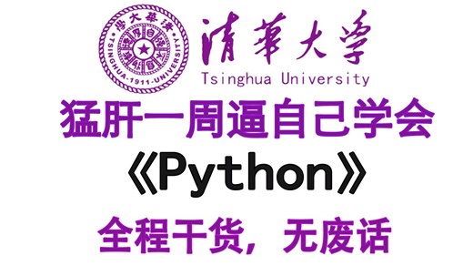 【全678集】清华大佬终于把Python全套教程讲完了！入门到实战全新讲解，一周带你小白变大神！（Python全套|Python入门零基础|网络爬虫|数据分析）