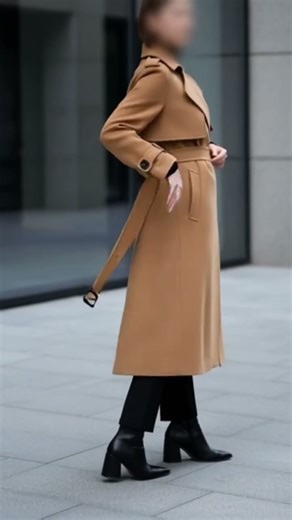 Trench Coat Elegance“Classic. Timeless. Effortlessly sophisticated in every step.#shortvideo #viral