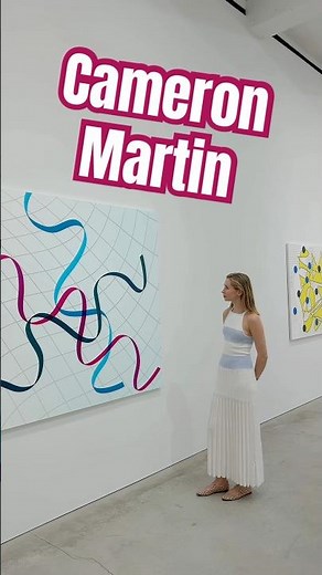 Cameron Martin exhibition tour at Sikkema Malloy Jenkins Gallery in NYC 2025 #art