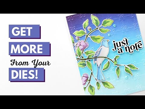 Dry Embossing with Cover Plate Dies!