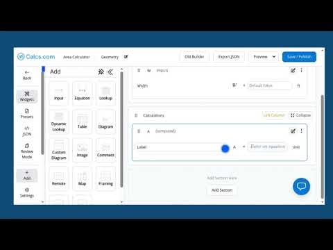 Introducing Calcs Builder