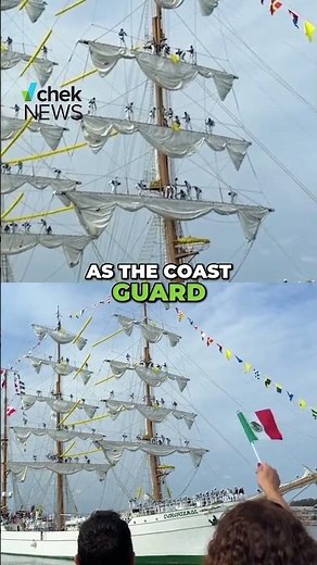 Mexican Navy tall ship makes stop in Victoria during Pacific voyage