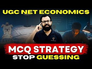 UGC NET Economics MCQ Strategy | Elimination & Time Management | How to Solve MCQs Smartly