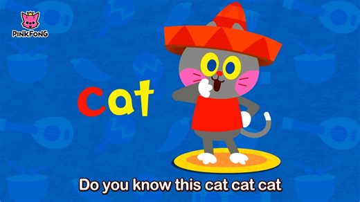 at Cat Cat Cat Super Phonics PINKFONG Songs
