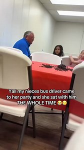 Her bus driver came to her birthday party 👏 | Dylan Anderson