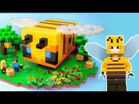 The Most Secure House in Minecraft: BEE House - LEGO Edition!