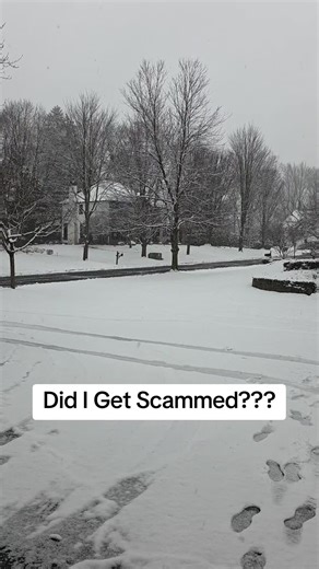 Did I get scammed???? #snowshovel #shovelingsnow #snowday #snowdays #foryoupage