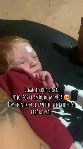 Te amo cololalito de papá: Un lindo momento familiar