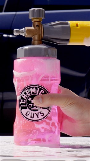 Supercharge your wash with the Big Mouth Foam Cannon—dense foam blasts away grime for a pro-level clean, every time. | Chemical Guys