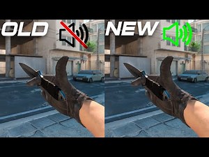 CS2 All Knives - Old vs New sounds comparison