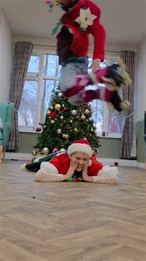 🎄❄️🎅🎙️Holiday Spectacular: ROCKIN Roller Skating Singing Show for Care Homes 🛼🎶 (Yes, even on carpet!) 🎁🎄❄️ Get ready to roll, rock, and sing along--in holiday style! Our HIGHLY interactive roller-skating singer Jay and singing holiday dancer Dee Dee bring feel-good hits from the 50s–80s — Elvis, The Beatles, Tom Jones, Queen, Prince, and more! Join us for our upbeat versions of timeless classics like "Rockin Around the Christmas Tree," "Santa Baby," "Let It Snow," and more. Expect toe-ta