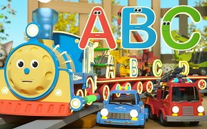 ◤汽車英雄动画◥Learn Letters With Max the Glow Train – 学习字母列车的信件/儿童动画