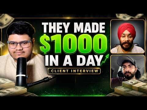 How My Client Made $1,000 in a Single Day With Affiliate Marketing (Real Proof)