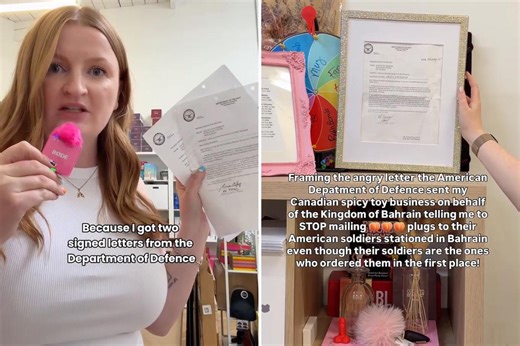 Pain in the butt! Canadian sex shop gets letter from US War Dept after adult toy ends up at Bahrain base