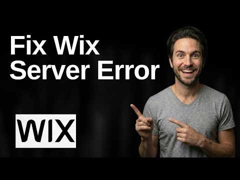 Fix Wix Server Error (2026 Easy Guide)