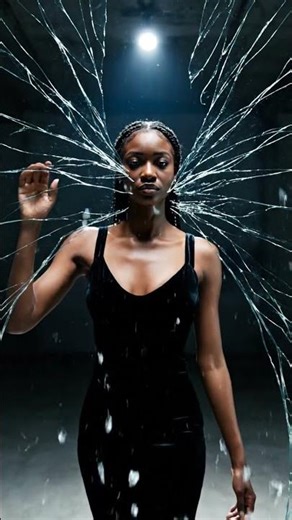 when the girls break perfectly #slomoaasmr #relaxingvibes #glassbreak