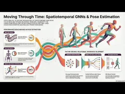 Mastering Spatiotemporal GNNs: Pose Estimation, RNNs, & Neural Relational Inference (NRI)