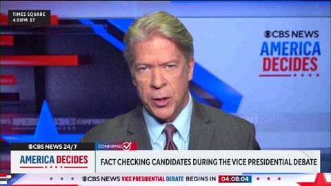 How CBS News is fact-checking the Vance-Walz VP debate