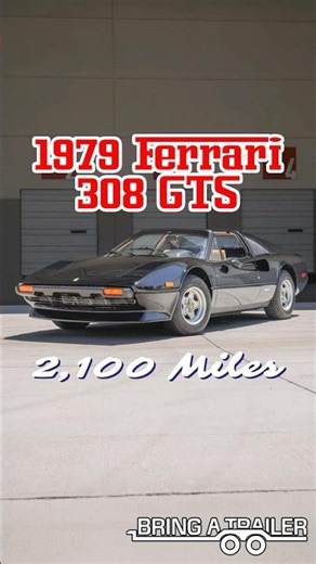 SOLD! $128K 1979 Ferrari 308 GTS | A 2k-Mile Ferrari Time Capsule! #classiccars