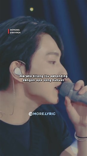 ↜ʀᴀɴᴅᴏᴍ ʟɪʀɪᴋ↝ on Instagram: "— ᝰ. menurutku semua itu tergantung pada takdir » song : DEMONS - ENHYPEN » repost? tags @more.lyric (maaf jika ada kesalahan kata) » save? comments - post hashtags ↴ #𝐌𝐎𝐑𝐄_𝐋𝐘𝐑𝐈𝐂 #kpop #kpoplirik #kpoplyrics #kpopedits #kpopaesthetic #fanedit #multifandom #kpopsongs #kpopliterasi #vidlir #videolirikkpop #kpoptumblr #lirikkpopindo #vidlirkpop #explorepage #up #reels #reelsintagram #enhypen #enhypenlirik #demons"