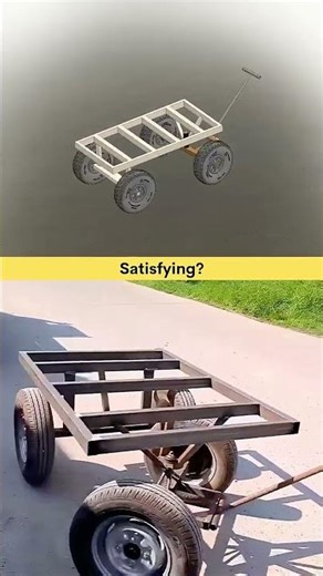 Type of Satisfying trolly in 3D and practically working. #automobile #automotive #trolly