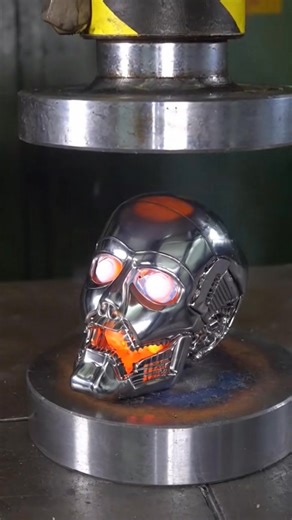 2.3K views | #hydraulicpress #viralvideo #metalexperiment | Hydraulic Press Experiment | Facebook