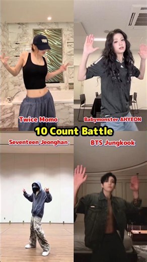 Twice 10 Count Battle / Twice vs BABYMONSTER vs BTS Jungkook vs SEVENTEEN