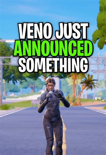 Veno just ANNOUNCED THIS 🤯 | veno fortnite