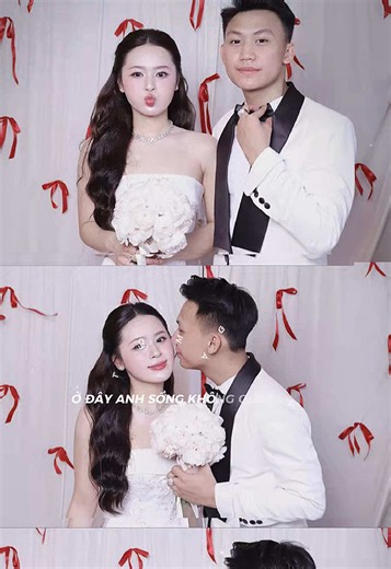 Photobooth Long Xuyên ideas for wedding and viral events