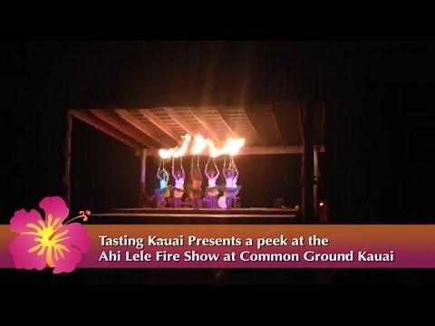 Ahi Lele Fire Show on Kauai