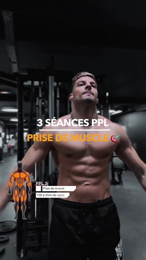 Programme PPL Pour la Musculation: Entraînement 3 Fois par Semaine