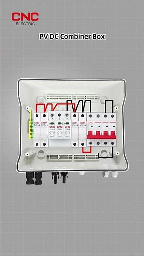 PV DC Combiner Box #cncelectric