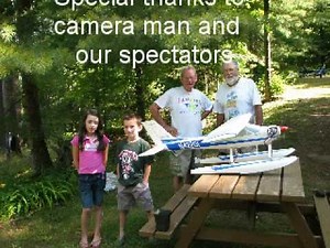 ARC Model Airplne Cessna 177 Cardinal Float Flying