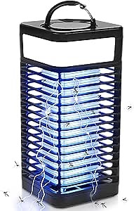 Bug Zapper Indoor Electronic, Mosquito Zapper, Bug Fly Mosquito Killer Zapper Trap with LED Light for Indoor Home Outdoor Patio Garden