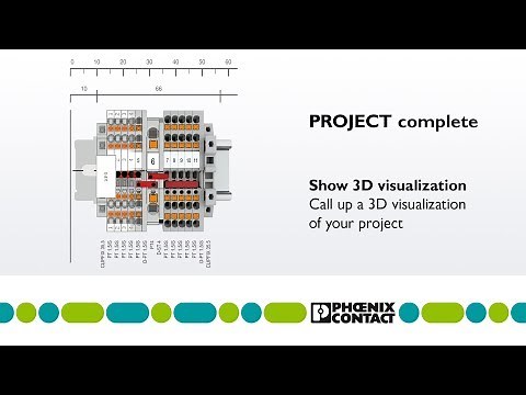 PROJECT complete – Calling up 3D visualization