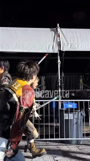 Taehyung walking backwards because he was busy vibing with the dancers