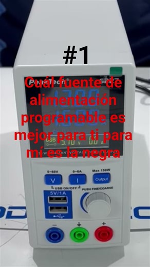 cuál es tu fuente de alimentación programable favorita
