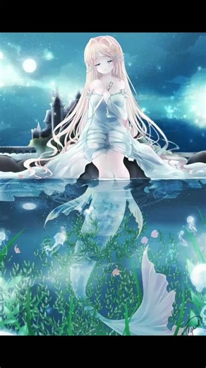 anime girl mermaids #anime #animegirl #mermaid #pretty #cute #water