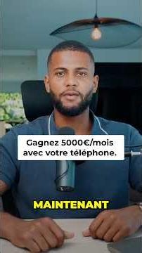 Façons simples de faire plus de 5000€/mois en étant mineur 😳📱