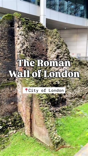 From about AD 200 the Romans built this wall to define London’s boundaries (known as Londonium back then) and protect the city from attacks. They extended and renewed it through the medieval period to continue protecting the city of London and controlling access to it through city gates that were built. You can access sections of the wall above ground by the Tower of London, Tower Hill Station, and in the Barbican area. #LondonTaxiGuide #RomanLondon #RomanWall
