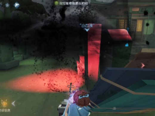 666螫针飘过小女孩头顶了