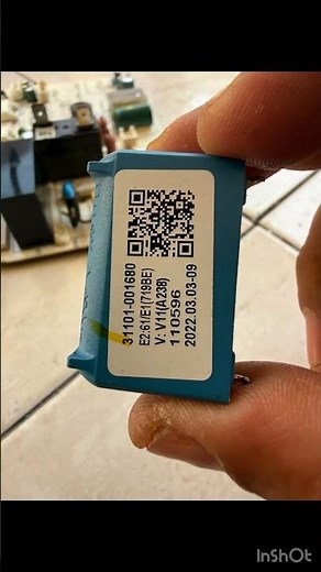 Cambio de Capacitor de motor Evaporador en mal estado listo y cambiado